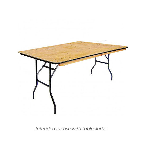 6′ x 3′ Trestle Table
