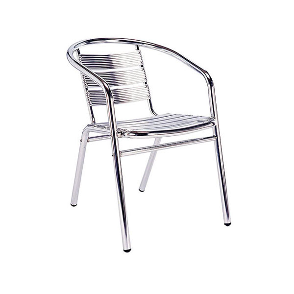 aluminium bistro chair