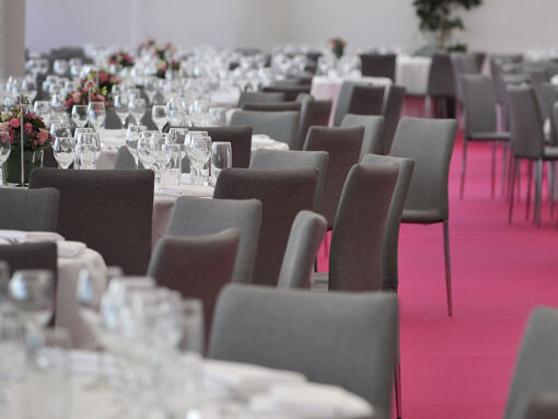 hire grey fabric rio chairs