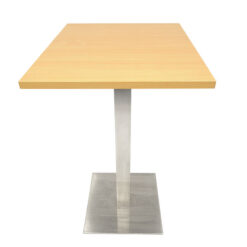 piazza poseur table beech