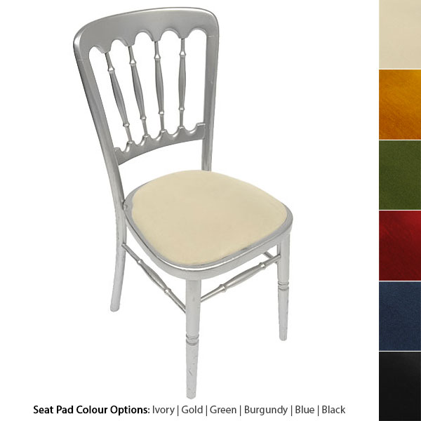napoleon silver chair