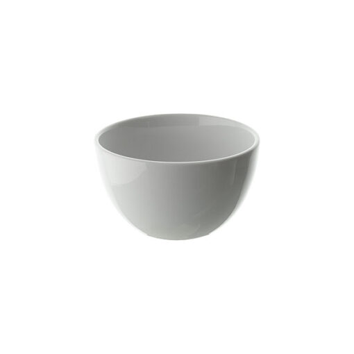plain white sugar bowl